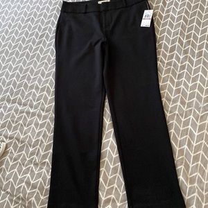 Michael Kors black straight leg trouser, size 12. BNWT